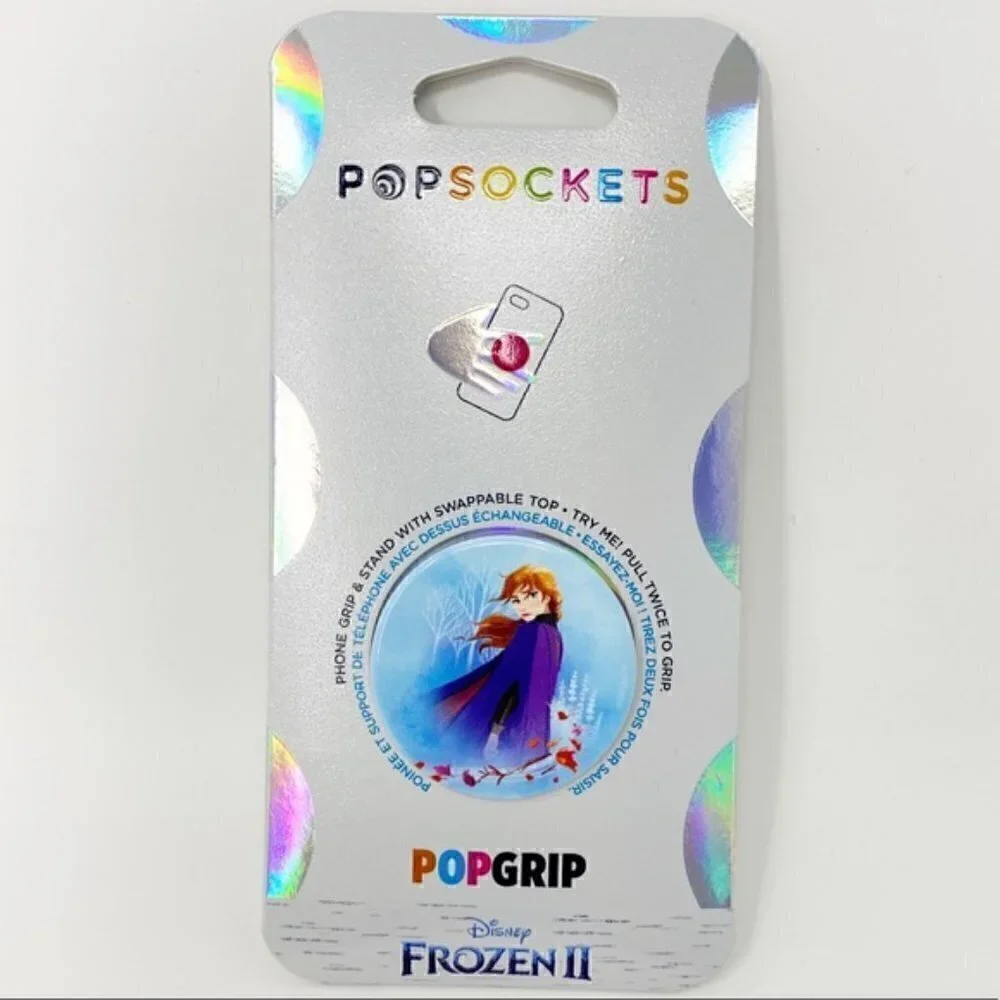 Popsocket PopGrip Anna Forrest Disney’s Frozen 2 Cell Phone Grip Stand New NWT